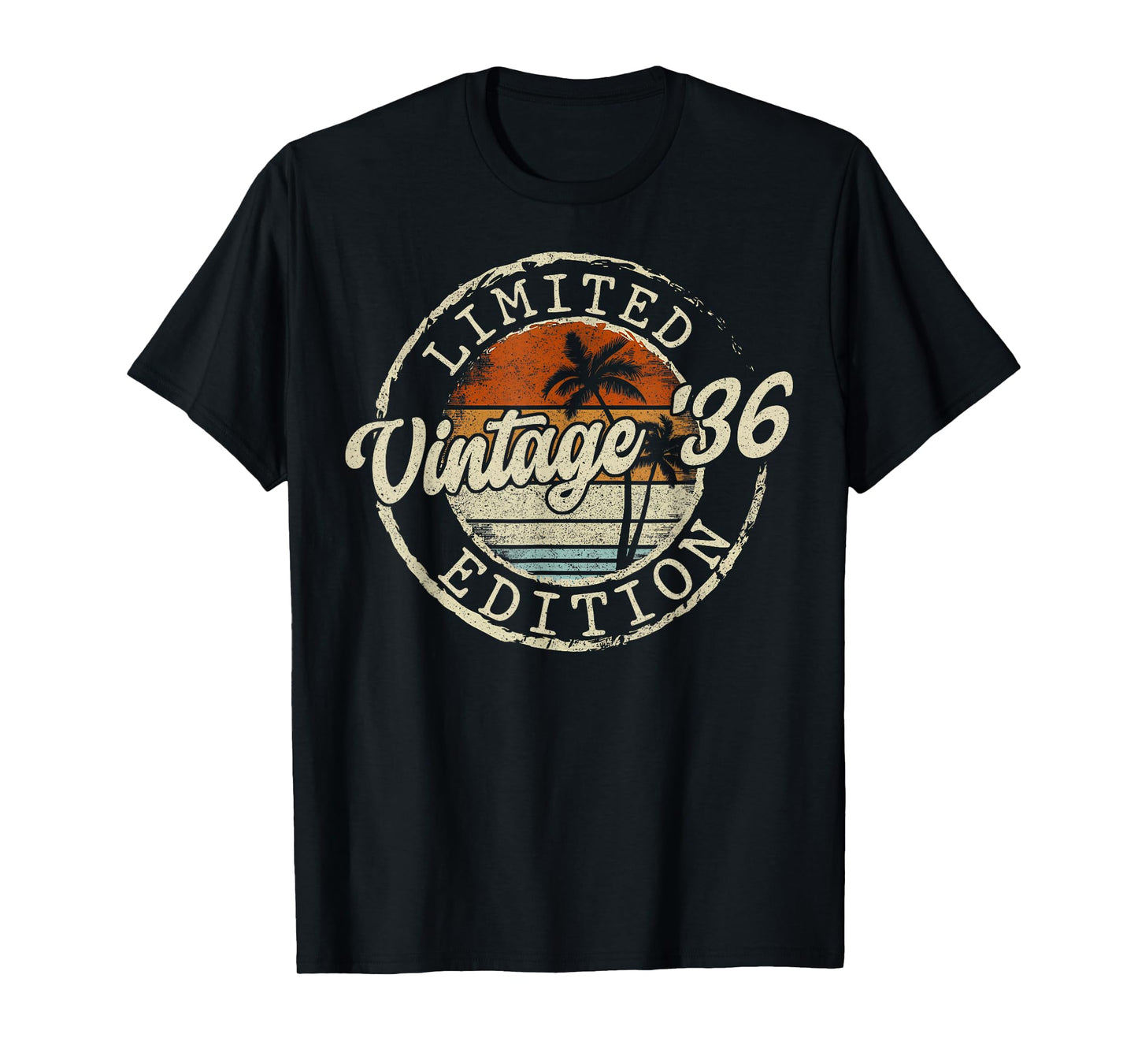90th Birthday Vintage 1936 Limited Edition 90 Year Old Men T-Shirt