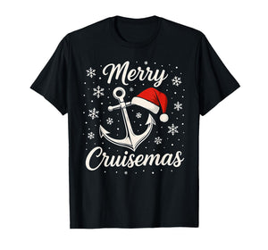 Merry Cruisemas Christmas Family Cruisin Funny Cruise Lover T-Shirt