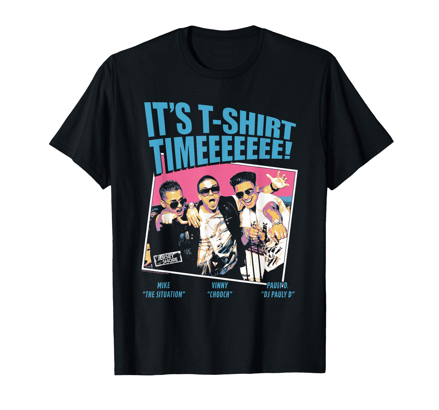 Jersey Shore It's T-Shirt Time with The Boys Reality TV T-Shirt