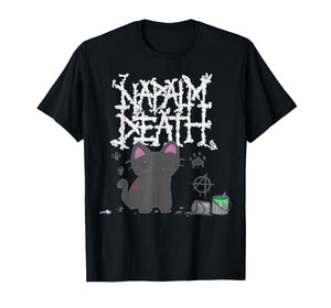 Napalm Death There is No Authoritys but Cats T-Shirt