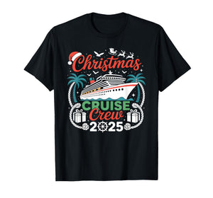 Christmas Cruise Crew 2025 Matching T-Shirt