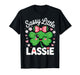 St Patricks Day Sassy Little Lassie Kids Girls Paddy's Day T-Shirt