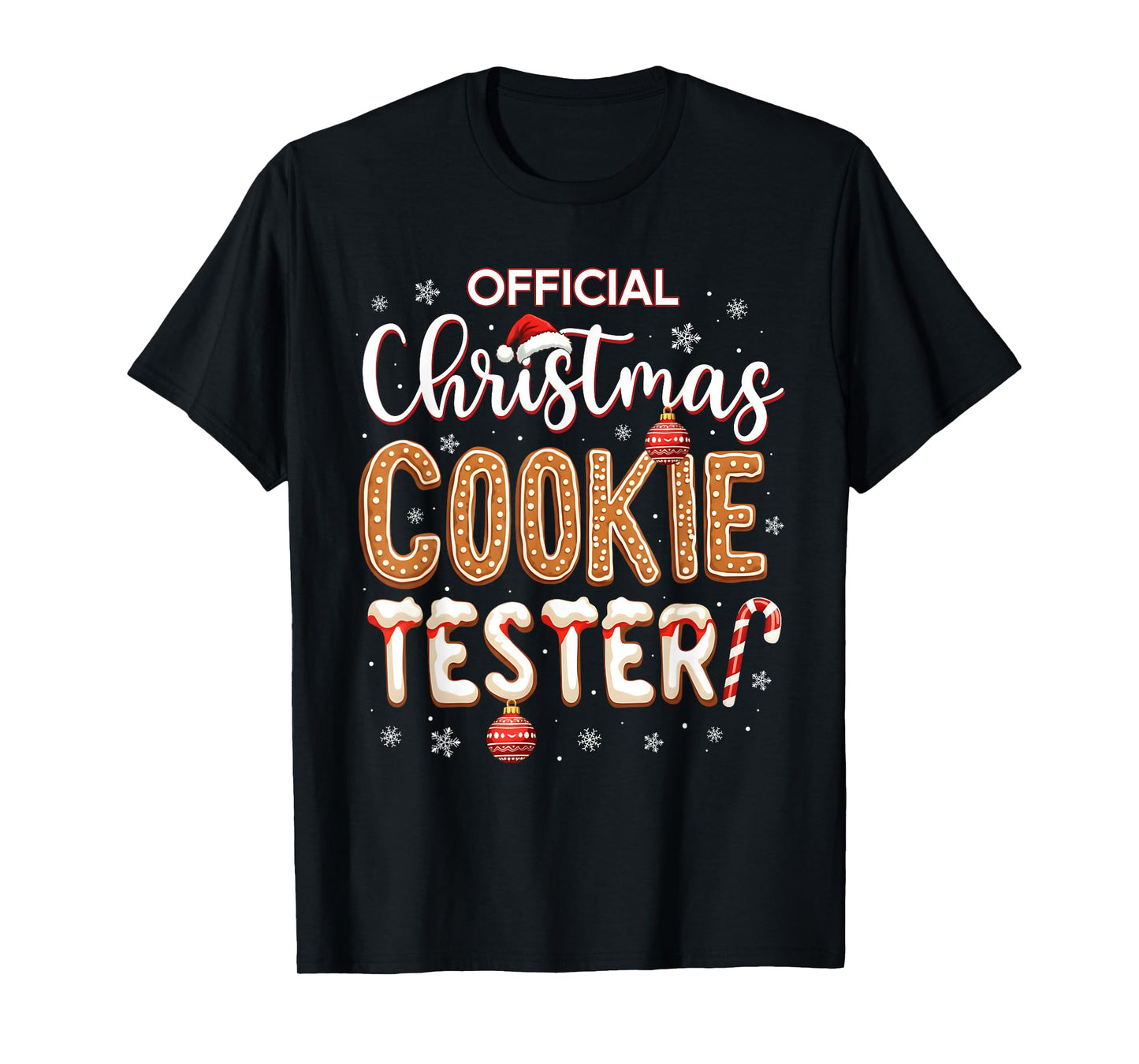 Official Christmas Cookie Tester Taster Baking Crew Toddle T-Shirt