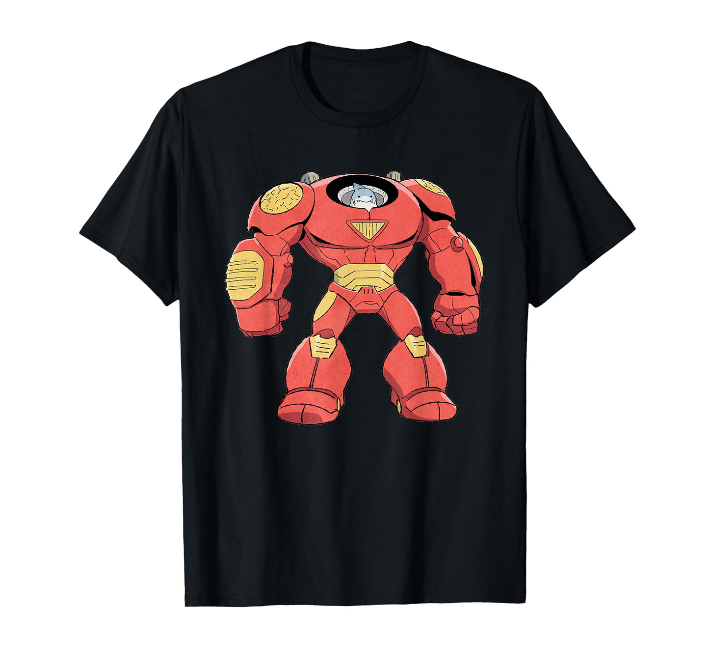 Marvel Jeff The Land Shark Iron Man Hulkbuster Armor Costume T-Shirt