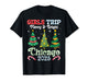 Girls Trip Merry Bright Christmas in Chicago Vacation 2025 T-Shirt