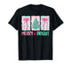 Coquette Bow Christmas Tree Merry and Bright Xmas Holiday T-Shirt