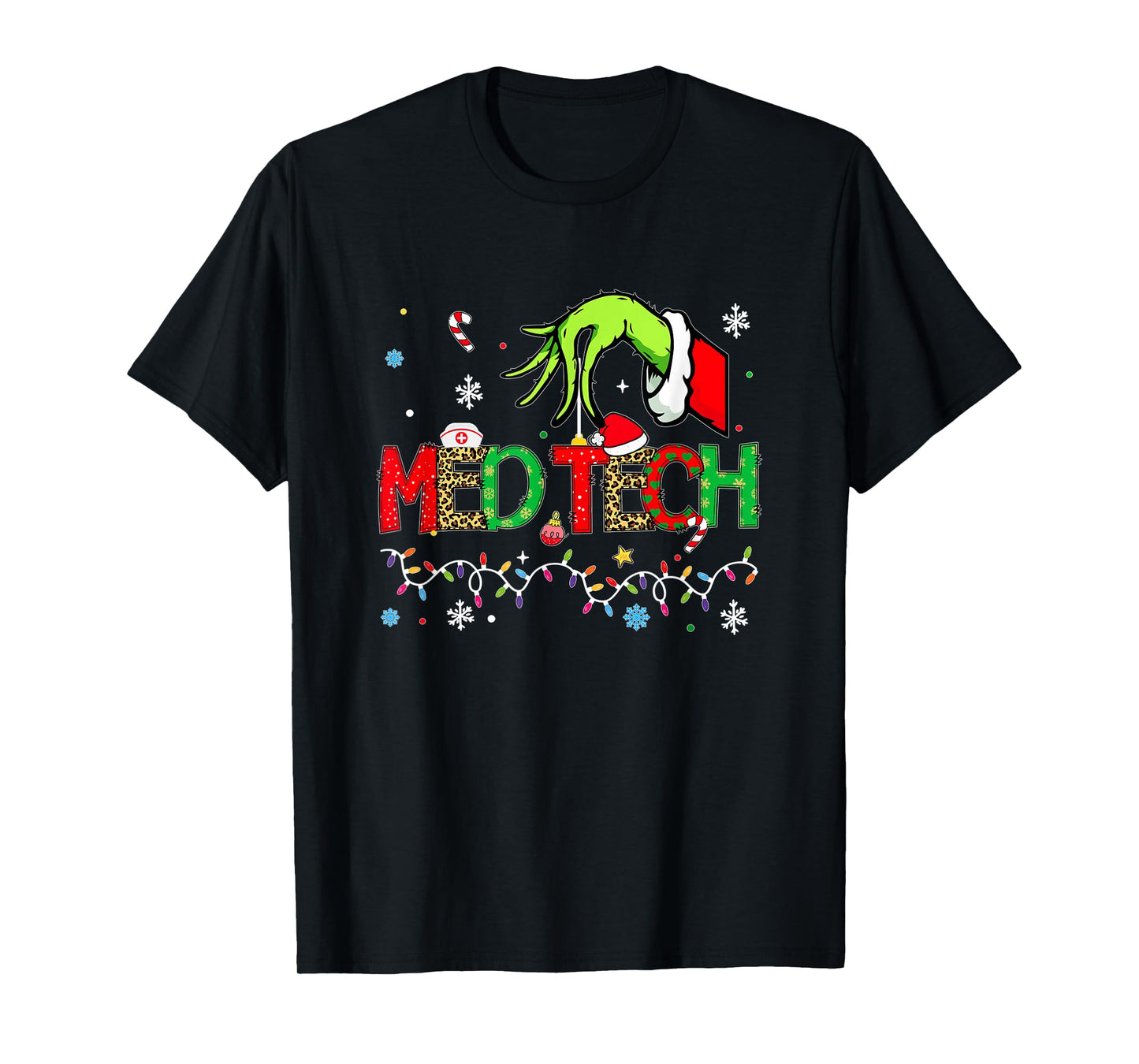 Med Tech Christmas Shirt for Women T-Shirt