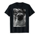 Pug Pool Selfie Cute Dog Photography Sunglasses Women Men T-Shirt