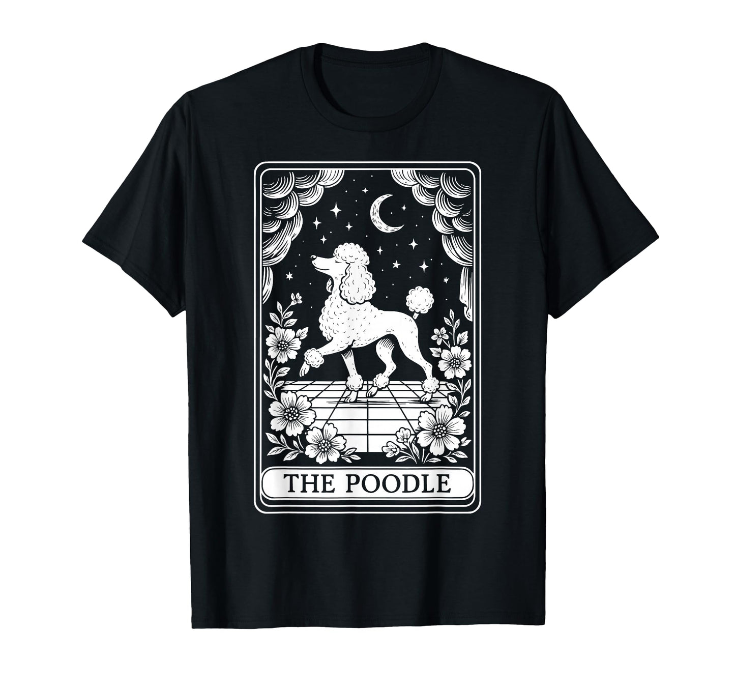 The Poodle Tarot Card T-Shirt