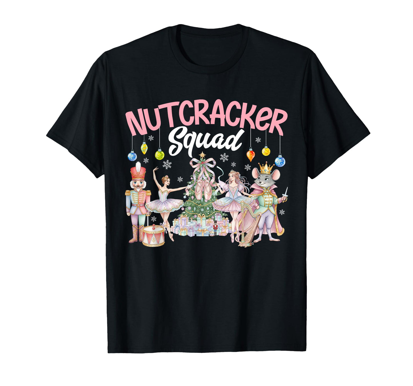 Christmas Nutcracker Squad Ballet Family Matching T-Shirt