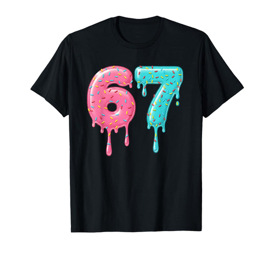 Baseball Drip Ice Cream 67 Baseball Lifestyle 101 T-Shirt