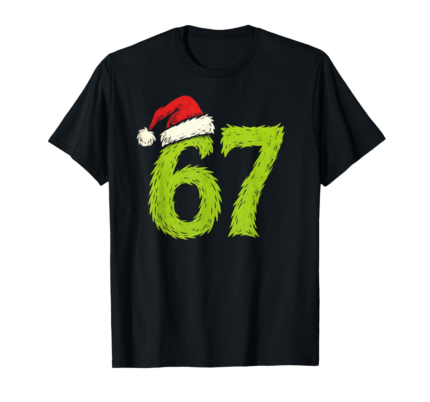Funny 67 Christmas Six Seven Meme 6 7 Teens Boys Girls Kids T-Shirt