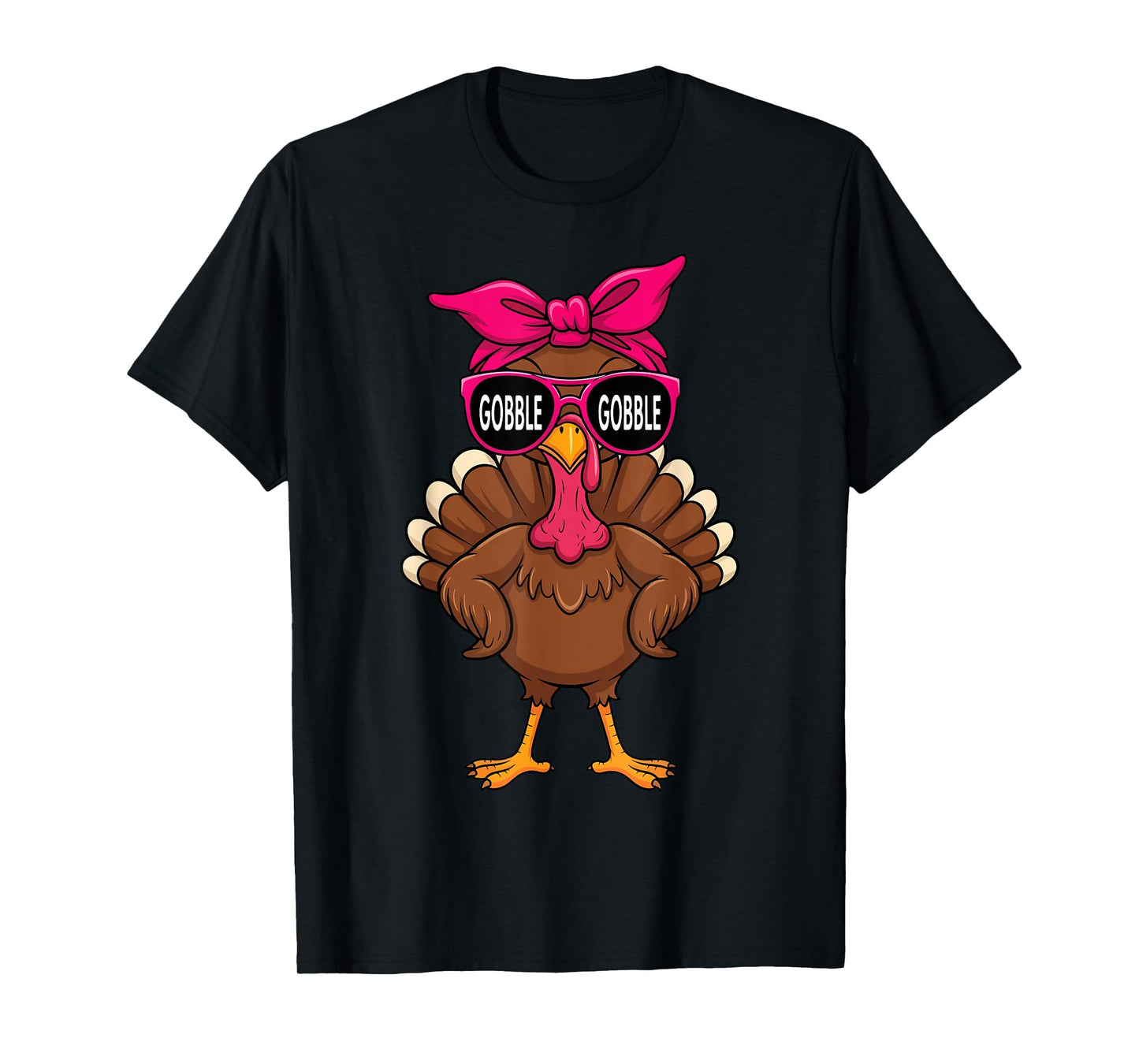 Gobble Turkey Day Happy Thanksgiving Toddlers Girls Kids Boy T-Shirt