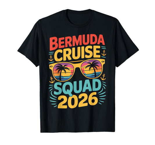 Bermuda Cruise 2026 Vacation Trip Matching Family Group T-Shirt