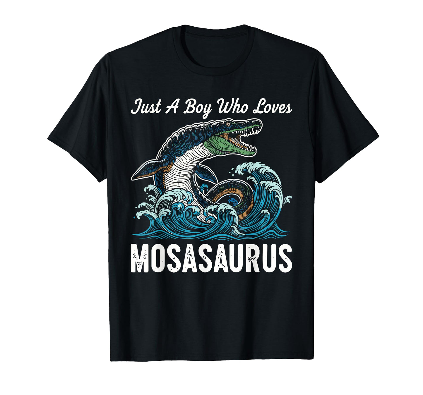 Just A Boy Who Loves Mosasaurus T-Shirt