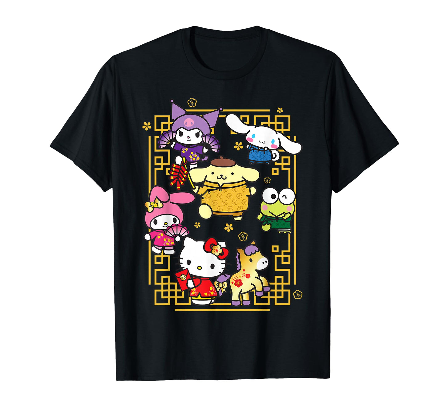 Hello Kitty and Friends Chinese New Years Lunar New Year T-Shirt