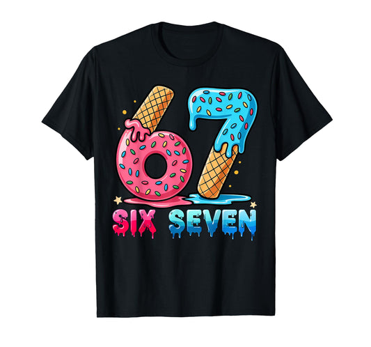 Baseball Drip Number 67 Player Or 67th Birthday T-Shirt