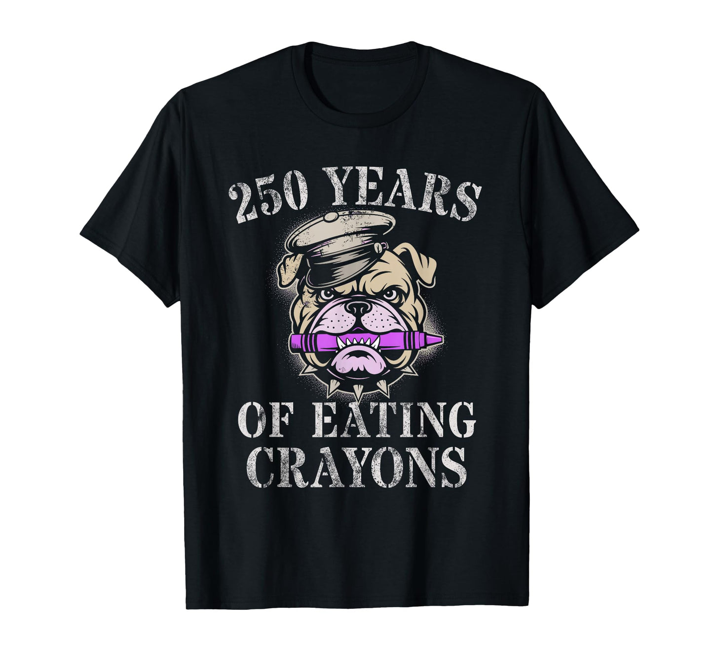Kawaii 250 Years of Eating Crayons Jarhead Boot Camp T-Shirt