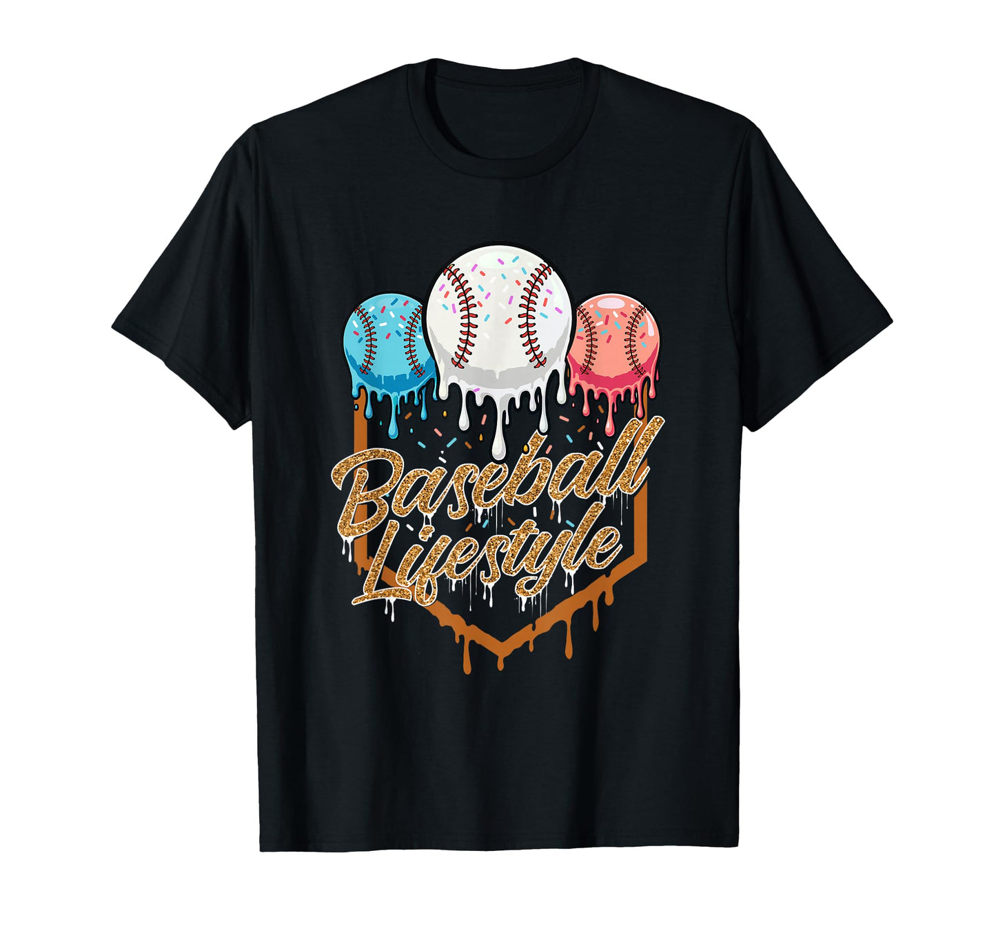 Baseball Lifestyle - Baseball Lover Player Baseballer T-Shirt