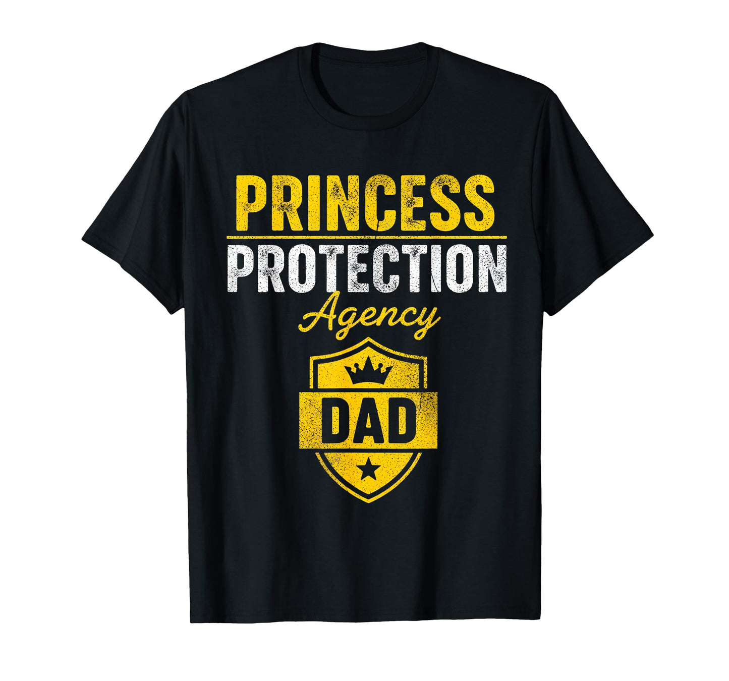 Princess Security Protection Dad Castle Royal Birthday Girls T-Shirt