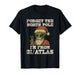 Forget The North Pole I’m from 3I/Atlas Funny Santa UFO T-Shirt