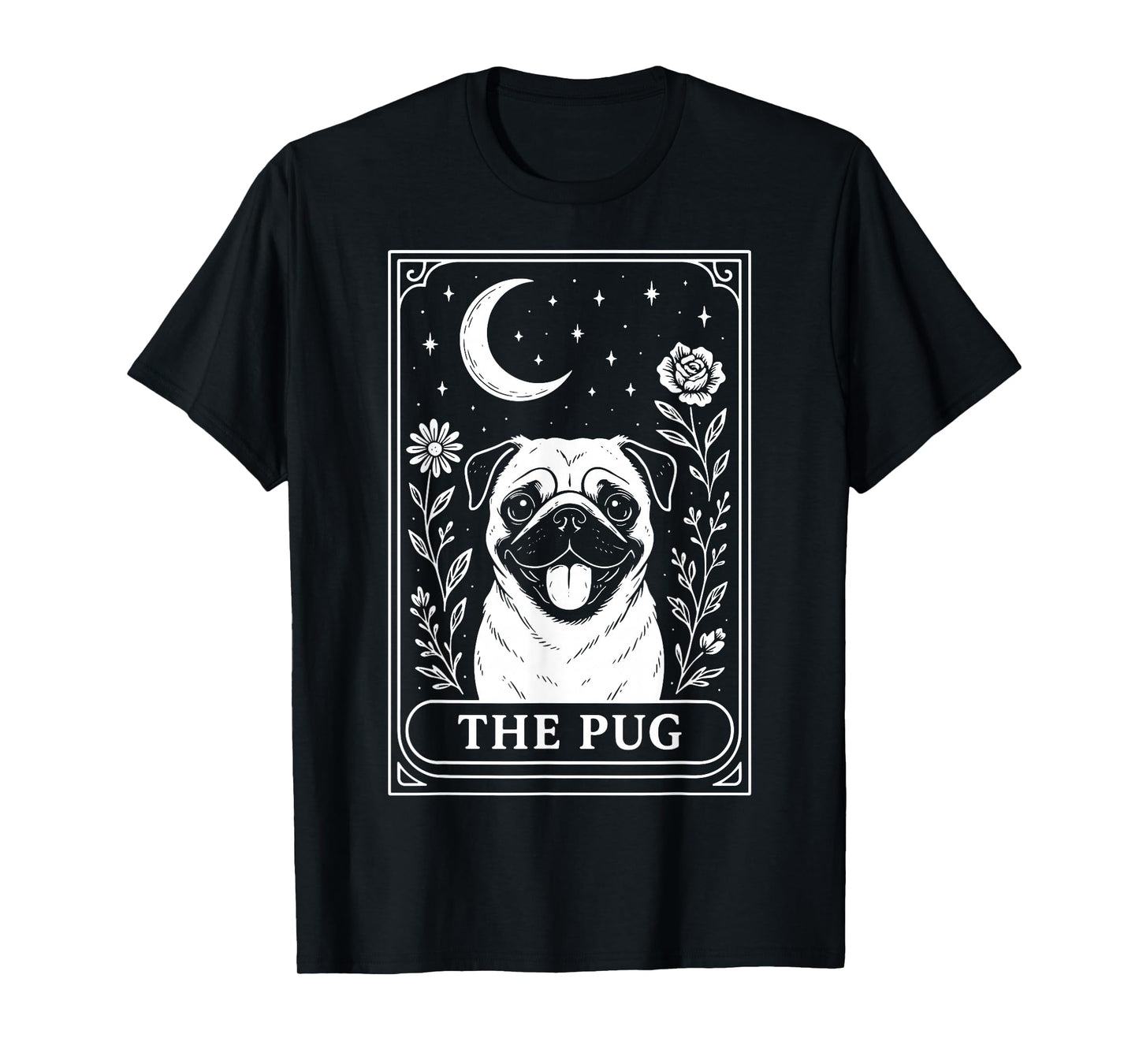 The Pug Tarot Card T-Shirt