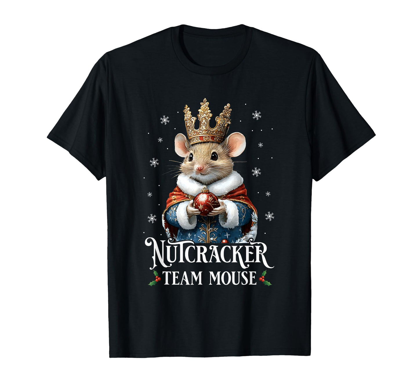 Team Mouse Nutcracker Shirt Christmas Dance Funny Soldier T-Shirt