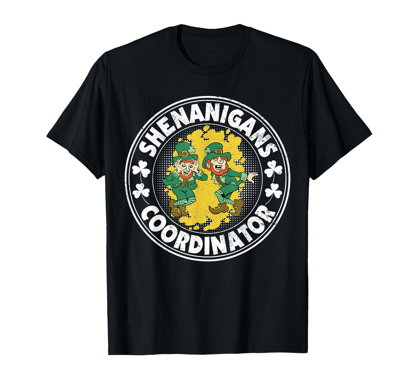 Shenanigans Coordinator Funny St. Patrick’s Day Leprechaun T-Shirt