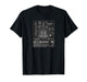 SR-71 Black Bird Blueprint Technical Schematic - Aviation T-Shirt