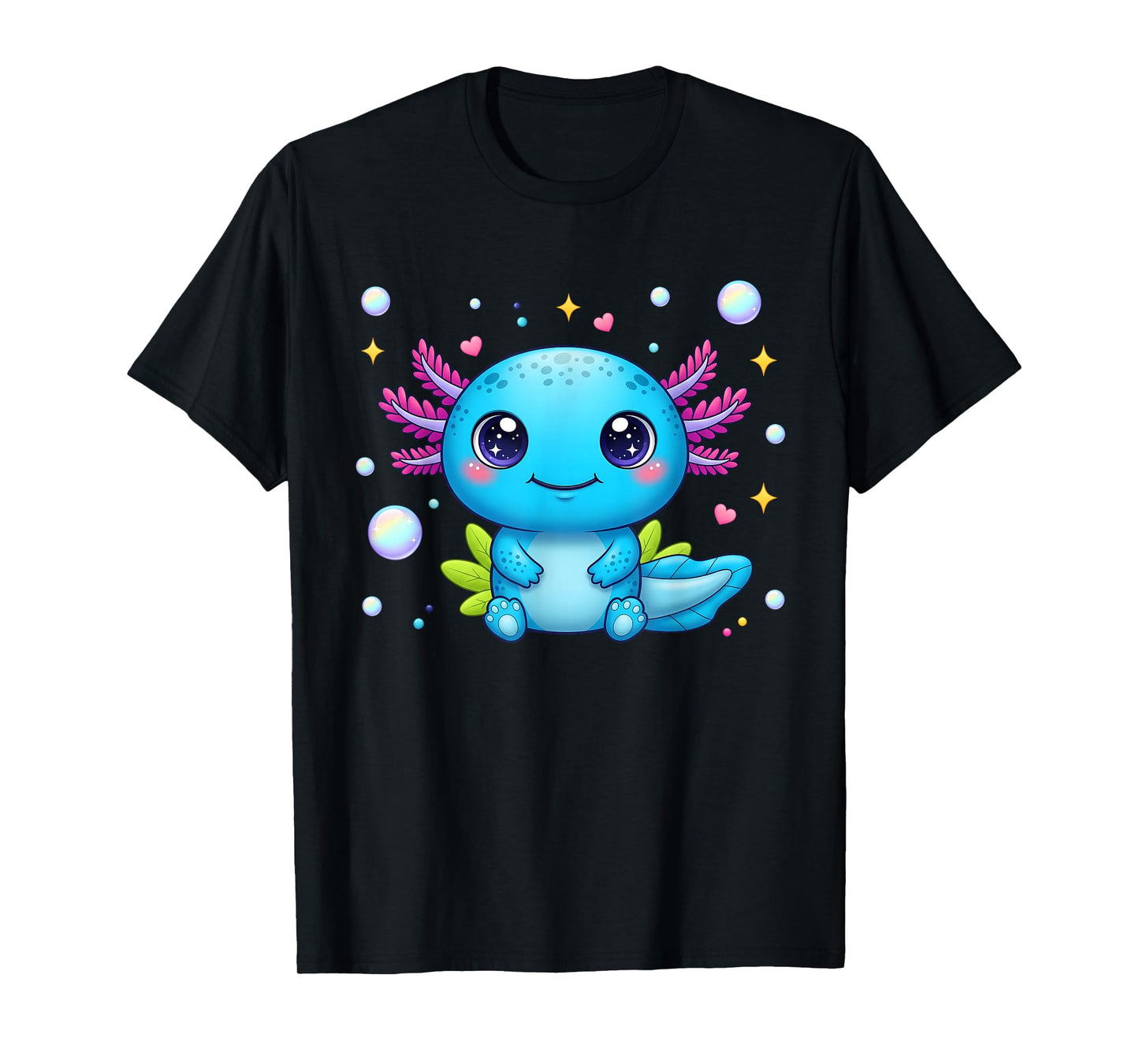 Kawaii Axolotl Cute Anime Funny Axolotls for Toddler Kids T-Shirt
