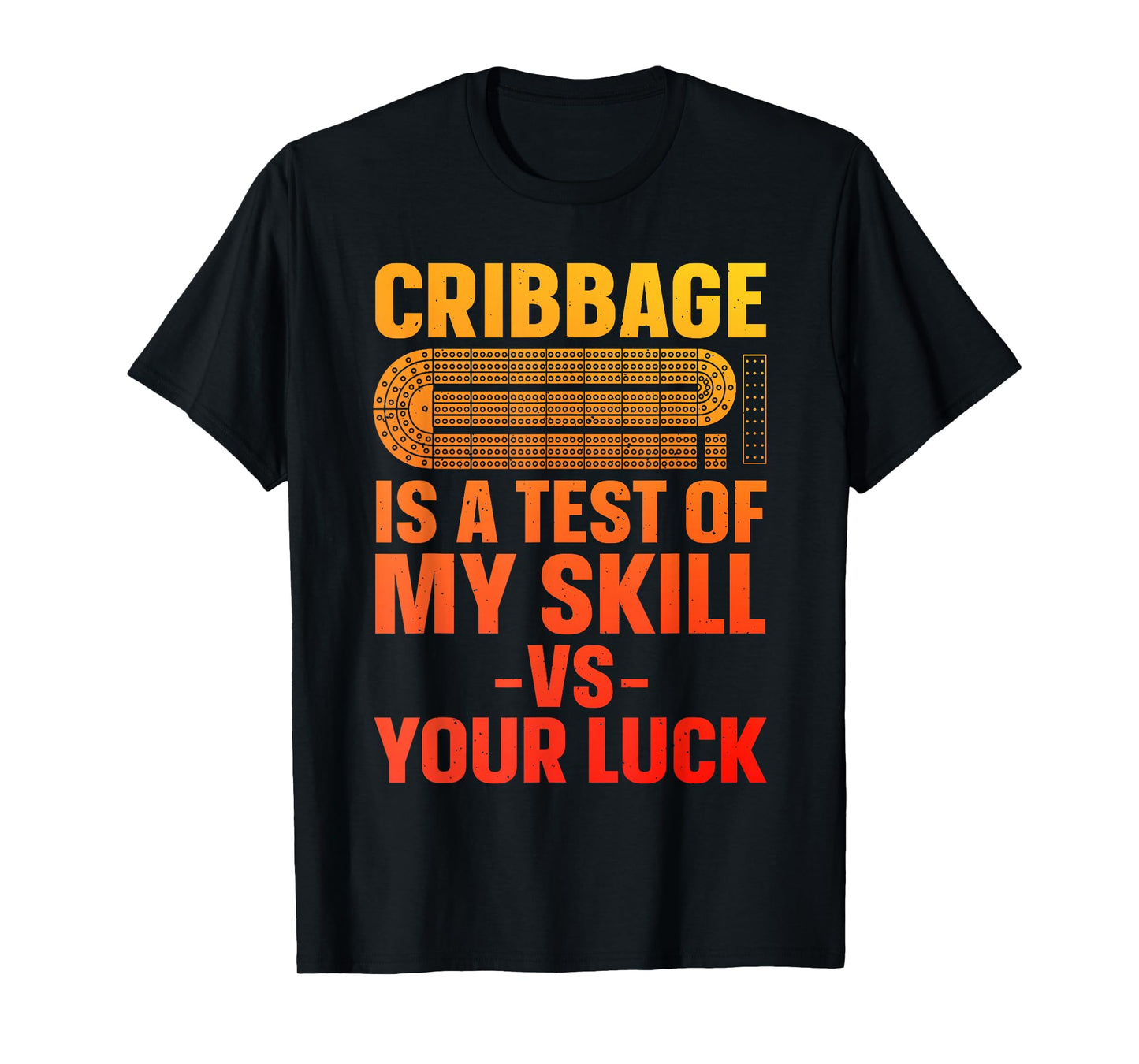 Funny Cribbage Design for Men Women Card Game Cribbage Lover T-Shirt
