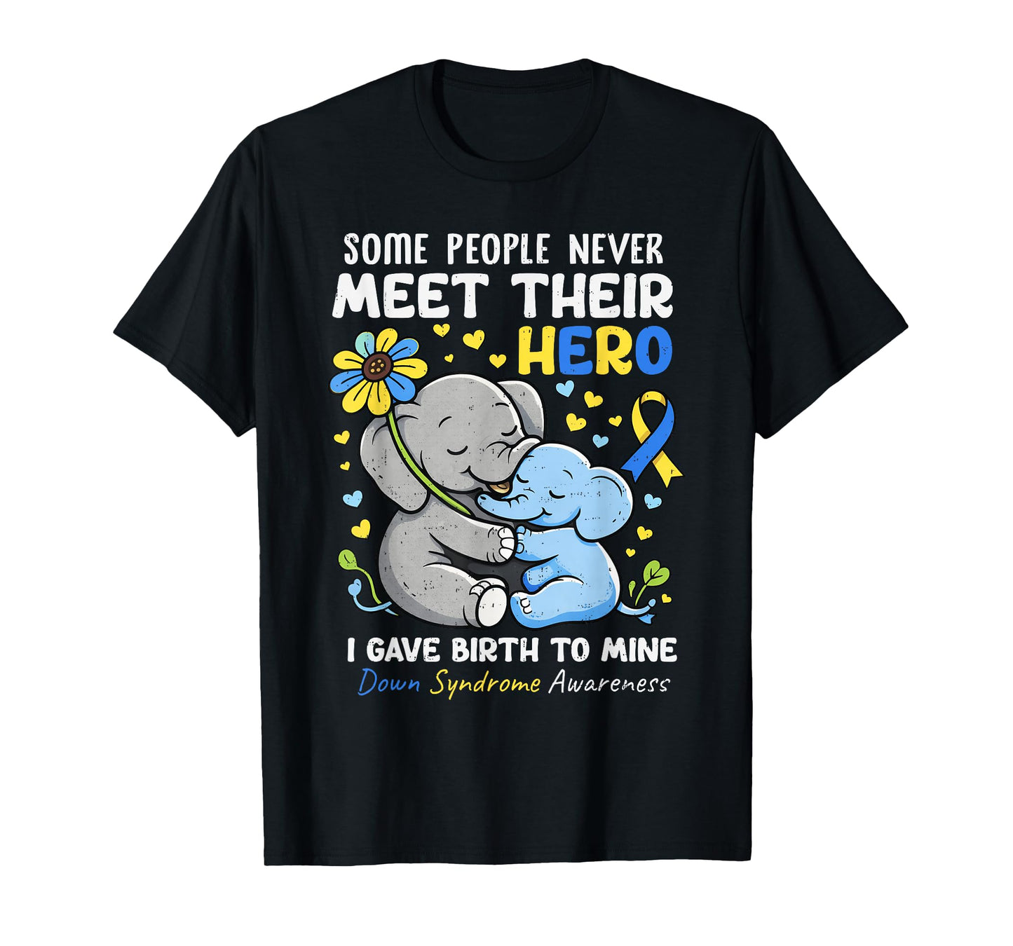 Proud Mom Down Syndrome Awareness Trisomy 21 Mother Womens T-Shirt