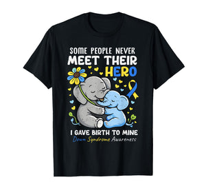 Proud Mom Down Syndrome Awareness Trisomy 21 Mother Womens T-Shirt