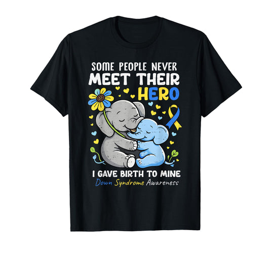 Proud Mom Down Syndrome Awareness Trisomy 21 Mother Womens T-Shirt