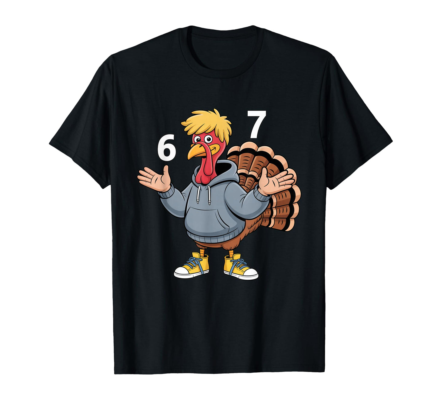 Cool Turkey 67 Funny Hip Hop Hoodie 67 Thanksgiving Gift T-Shirt