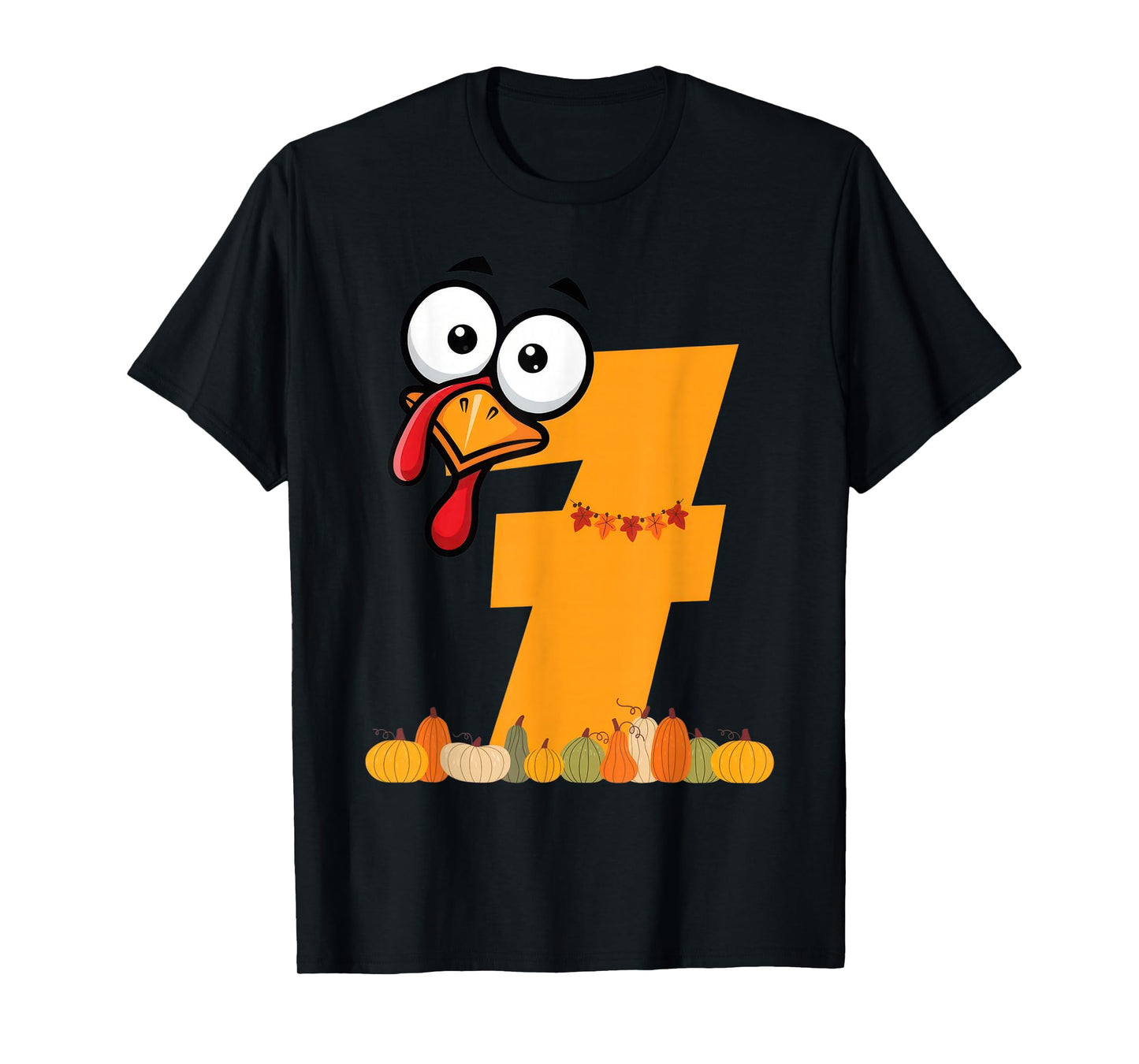 Number 6 Fun Meme Saying 6 7 Six Seven Thanksgiving Costume T-Shirt