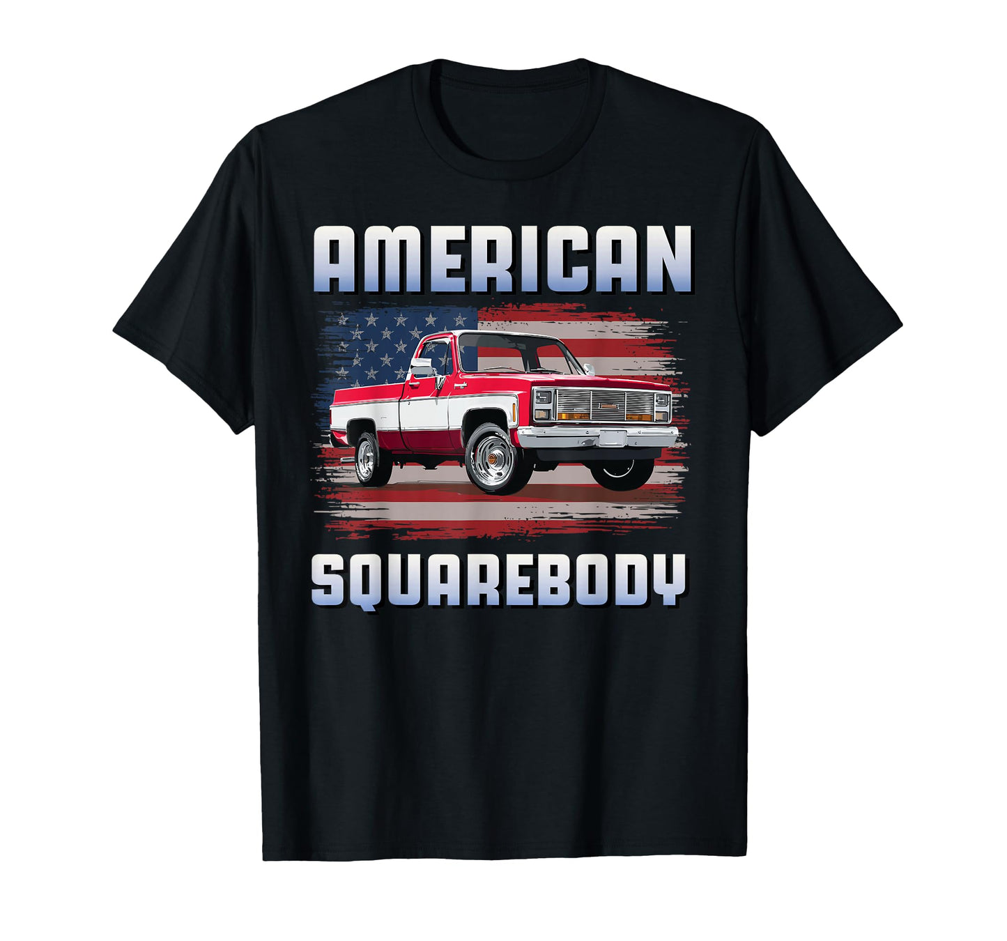 American Squarebody Truck Classic Square Body Pickup T-Shirt
