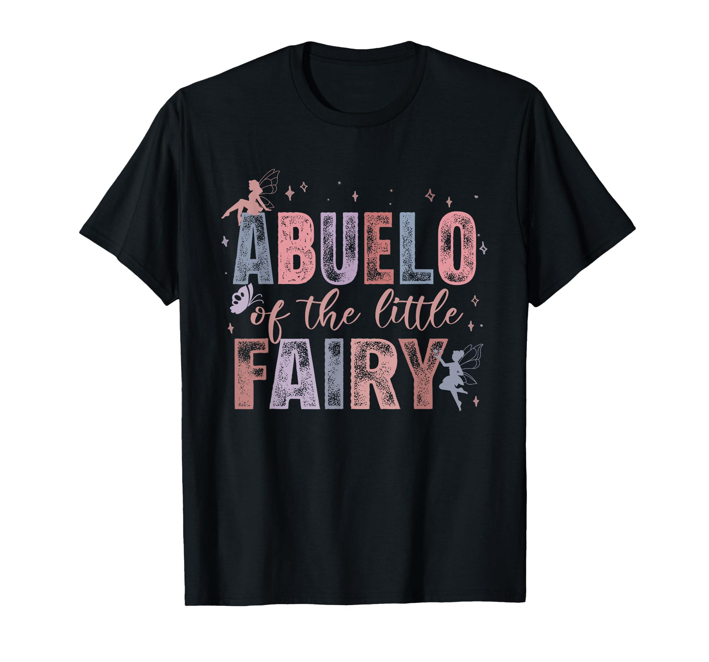 Abuelo of The Little Fairy 1St Birthday Girl Fairytale T-Shirt