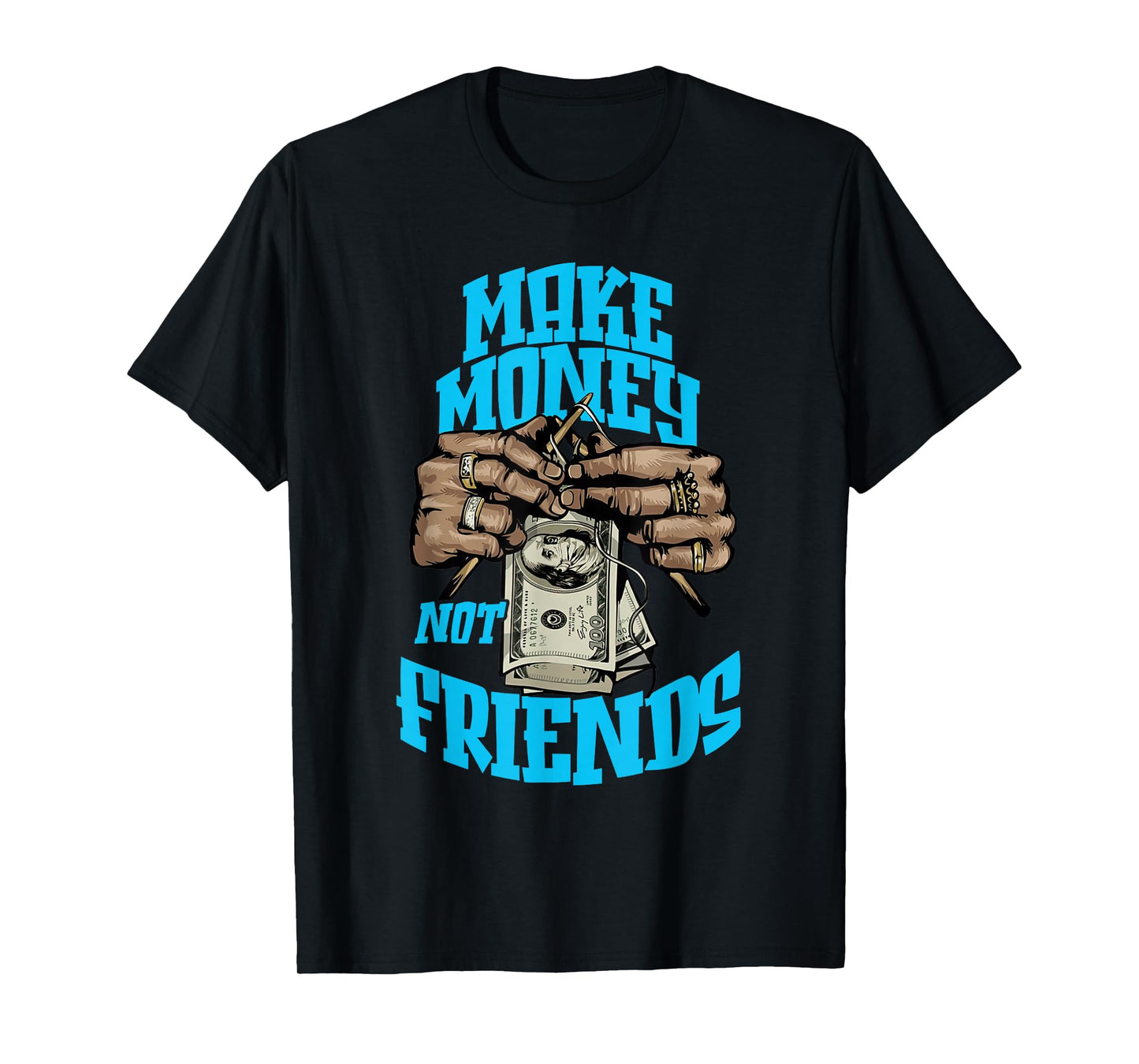Gamma Blue Black White Match T-Shirt