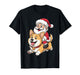 Corgi Dog Lover Kids Men Women Corgi Christmas Pajama T-Shirt