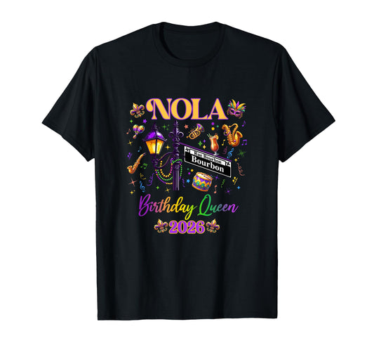 New Orleans Nola 2026 Girls' Birthday Bachelorette T-Shirt