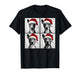 Funny Christmas Basenji Santa Dog Lover Photo Booth T-Shirt