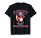 Thanksgiving Football Turkey & Touchdowns Game Day T-Shirt