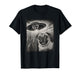 67 Meme Pug Selfie UFO Alien Retro T-Shirt