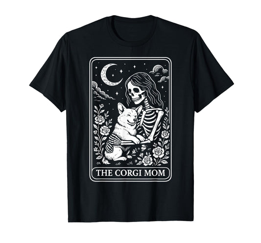 The Corgi Mom Tarot Card T-Shirt