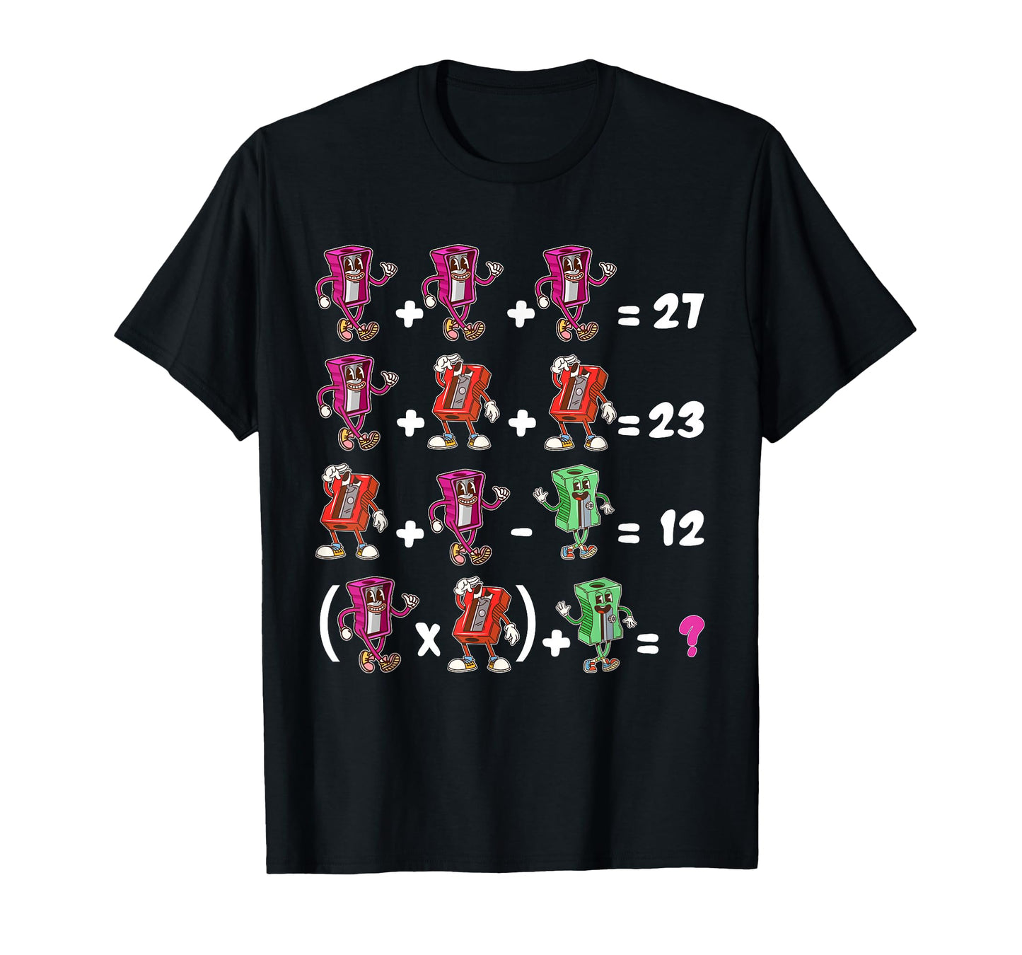 Funny 67 Meme School Math Teacher Six Seven Puzzle T-Shirt