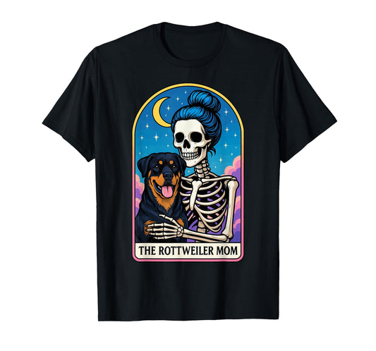 The Rottweiler Mom Tarot Card T-Shirt
