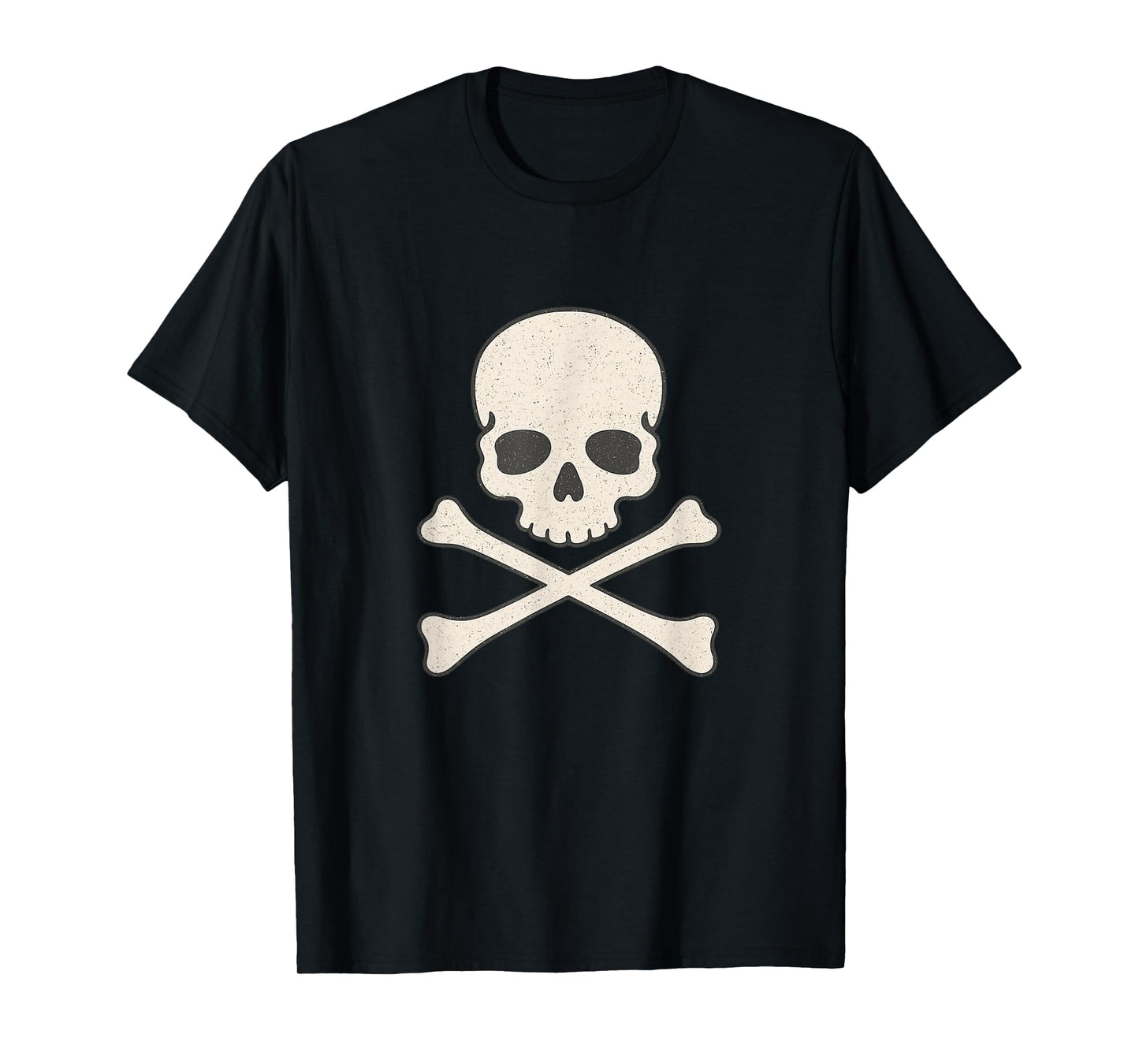 Skull and Crossbones Pirate Halloween T-Shirt