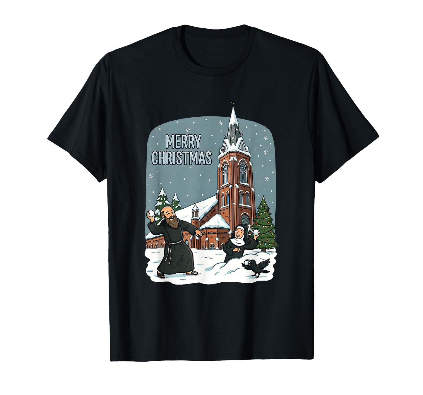 St. Benedict Christmas T-Shirt