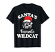 Santa's Favorite Wildcat Back to School Christmas T-Shirt